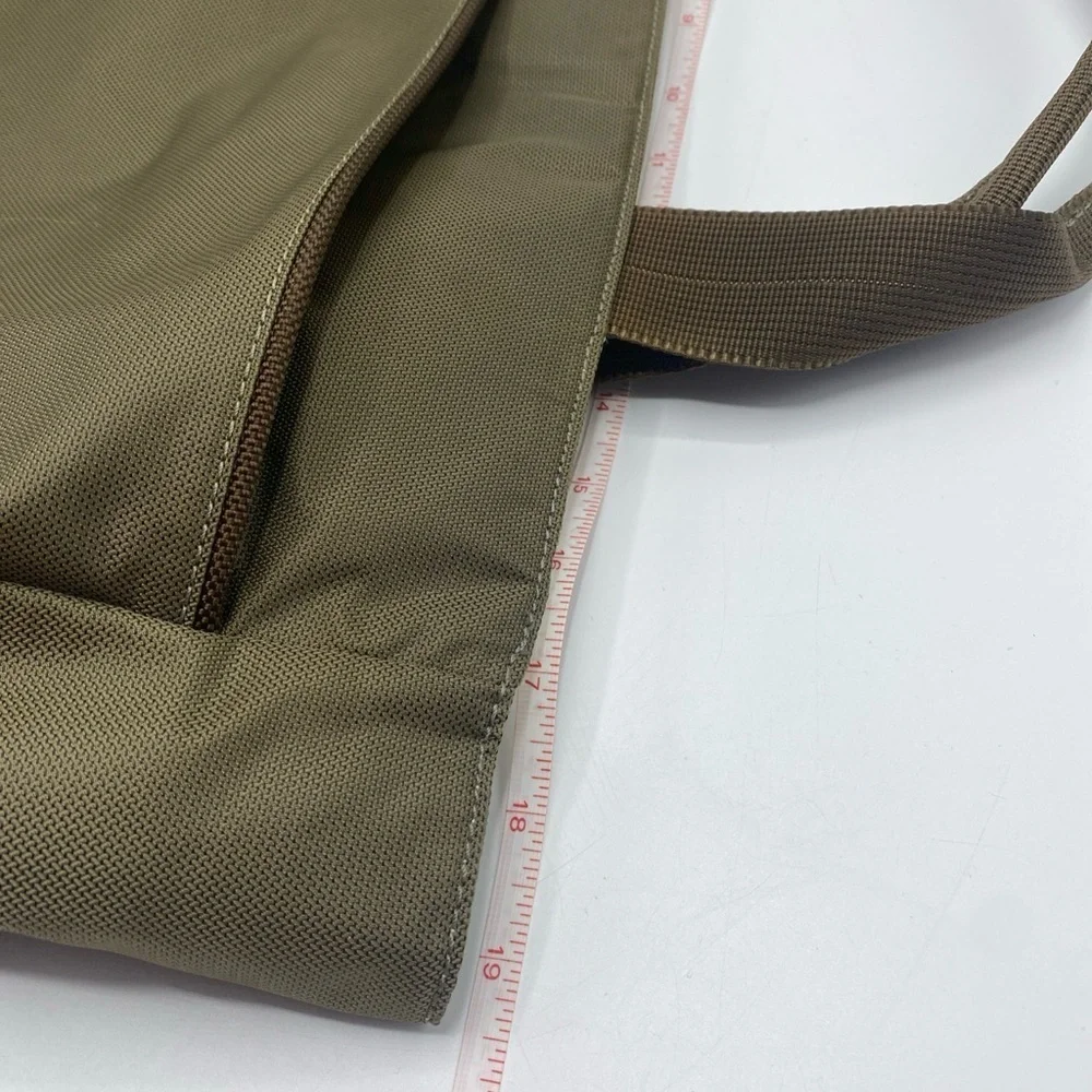 TUMI T-Tech Army Green Nylon Multi Pockets Laptop Bag